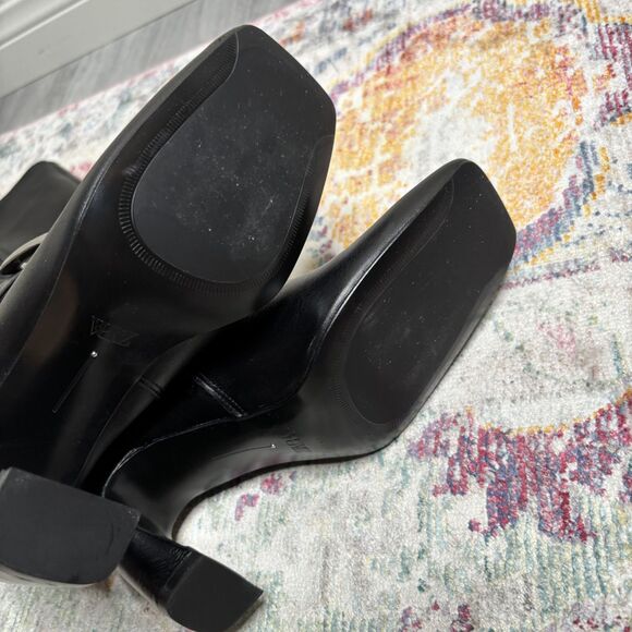 Zara Limited Edition Maxi Bucks Leather Boots - Picture 6 of 13